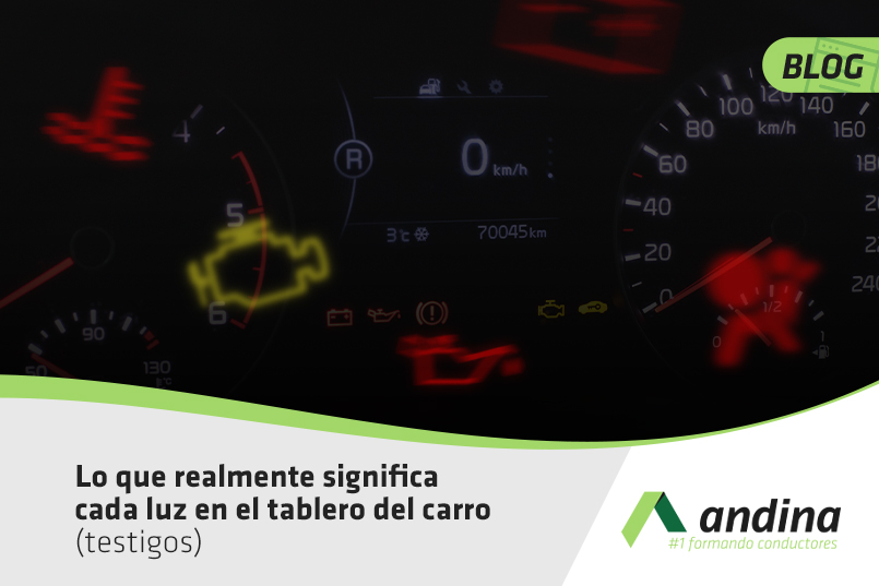 Lo que realmente significa cada luz del tablero de tu carro