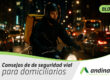 Consejos de seguridad vial para domiciliarios