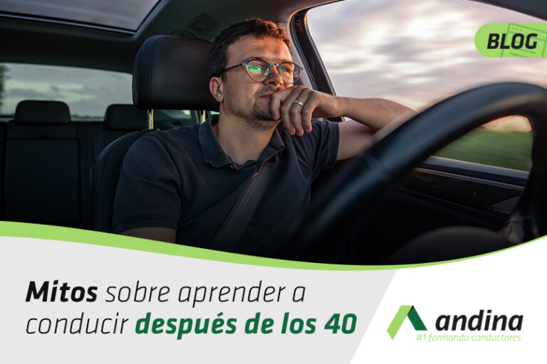Aprender a conducir después de los 40