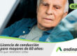 Licencia de conducción para mayores de 60 años: lo que necesitas saber.
