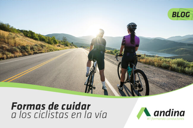 Formas de cuidar a los ciclistas en la vía