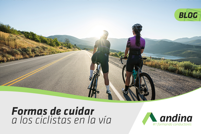 Formas de cuidar a los ciclistas en la vía
