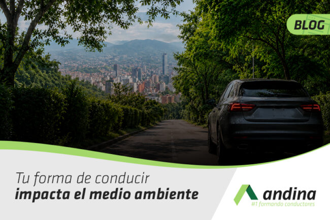Tu forma de conducir impacta el medio ambiente