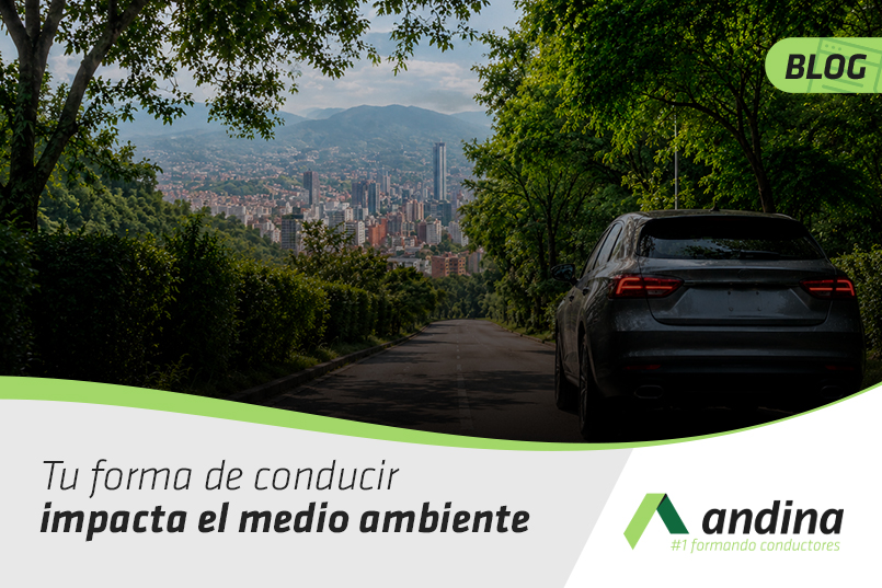 Tu forma de conducir impacta el medio ambiente