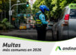 Multas de tránsito más comunes en 2026