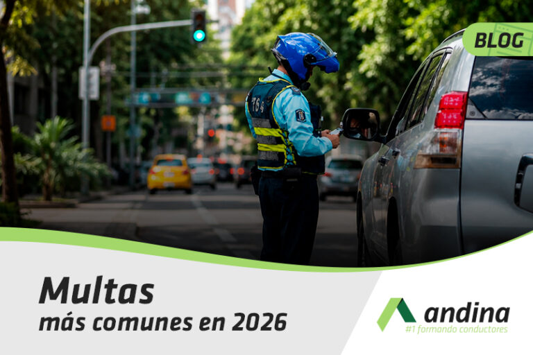 Multas de tránsito más comunes en 2026 Multas de tránsito más comunes en 2026