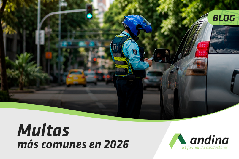 Multas de tránsito más comunes en 2026 Multas de tránsito más comunes en 2026